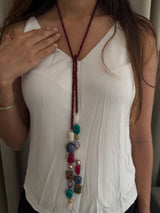 Mulberry Muse Single Line Lariat