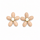 The Daisy Bloom Enamel Stud Earrings