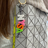 Rainbow Name Bag Charm