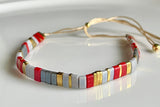Blushed Flame Tila Bracelet