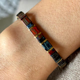 Black Cherry Tila Bracelet