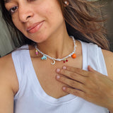 Personalised Island Charm Choker