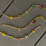 Gold Pop Charm Bracelet