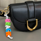 Rainbow Name Bag Charm