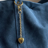 Heart Bag Charm