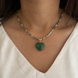 Crystal Heart Necklace