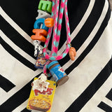 Pink/Blue Bag Charm