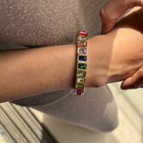 Rainbow Gem Bracelet