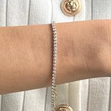 The Thinnest Tennis Bracelet