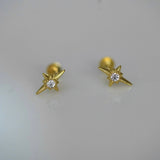 S925 Starburst Studs