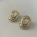 Waves Ear Studs