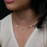 Princess Sparkle Kids Name Necklace
