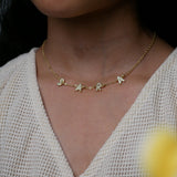 Princess Sparkle Kids Name Necklace