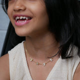 Princess Sparkle Kids Name Necklace