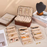 Soft Mellow Leather Jewellery Organiser