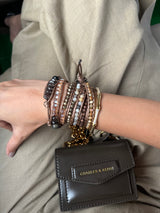 Champagne Beaded Wrap Bracelet (Bestseller)