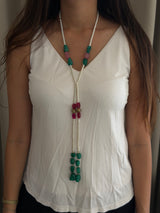 Ruby & Pearl Reverie Single Line Lariat