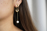Pearled Pin Earrings