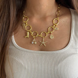 Personalised Charm Choker With Charms