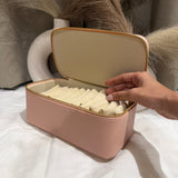 Soft Mellow Leather Jewellery Organiser