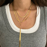 Gold Drape Necklace