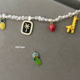 Island Charm Choker - 7 charms