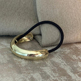 Gold Glossy Single Hair Cuff