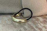 Gold Glossy Single Hair Cuff