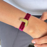 Signature Spark Initial Stretch Bracelet