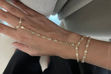 Sparkle Hand Chain Bracelet