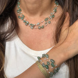 Three way stone Magnetic necklace/bracelet