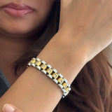 Studded Watchlink Bracelet