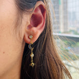 S925 Dreamy Night Dangle Earrings