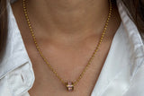 Pink Prism Necklace
