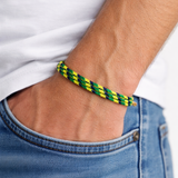 Lime Glow Magnetic Wrap Bracelet
