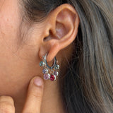 Champagne Cluster Hoops