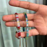 Set of 2 - Empress Hues Tila Bracelets