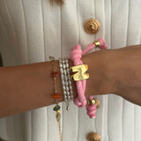 Bold Initial Braid Bracelet