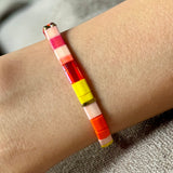 Candy Swirl Tila Bracelet