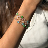 Pastel Confetti Magnetic Stones Bracelet