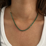 Emerald Tennis Necklace