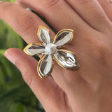 Pearl Flower Ring
