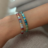 Set of 2 - Empress Hues Tila Bracelets