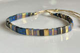 Grape GoldRush Tila Bracelet