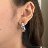 Silver Palette Earrings