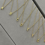 The Dainty Edit - Initial Necklace with Charm
