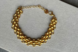 Gold Braided Bracelet
