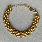 Gold Braided Bracelet