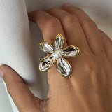 Pearl Flower Ring