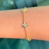 Dainty Flower Bracelet